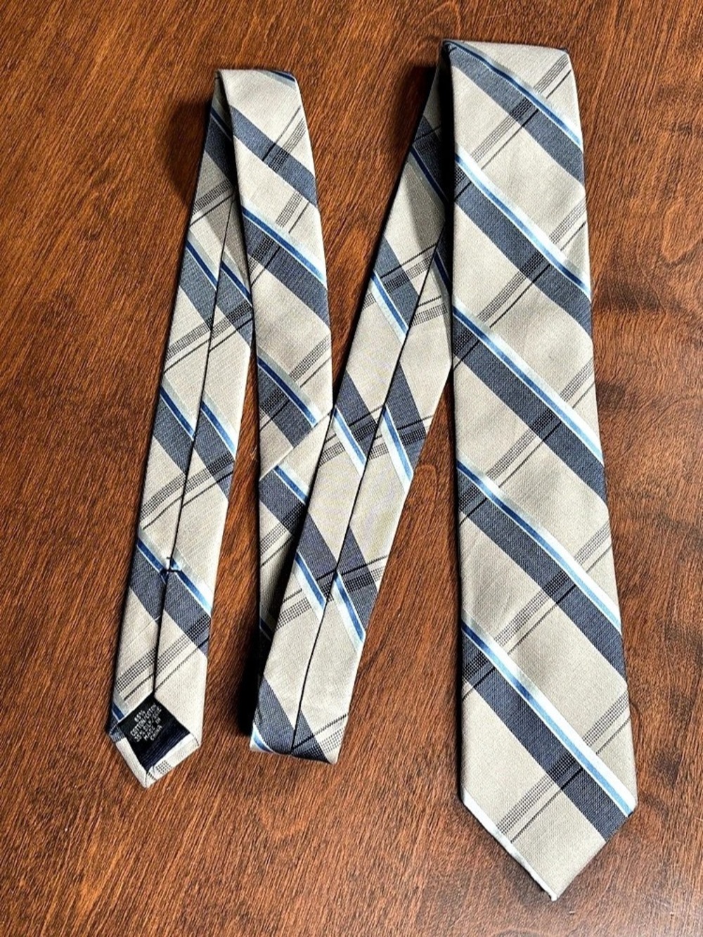 Michael Kors Men's Plaid Silk Tie